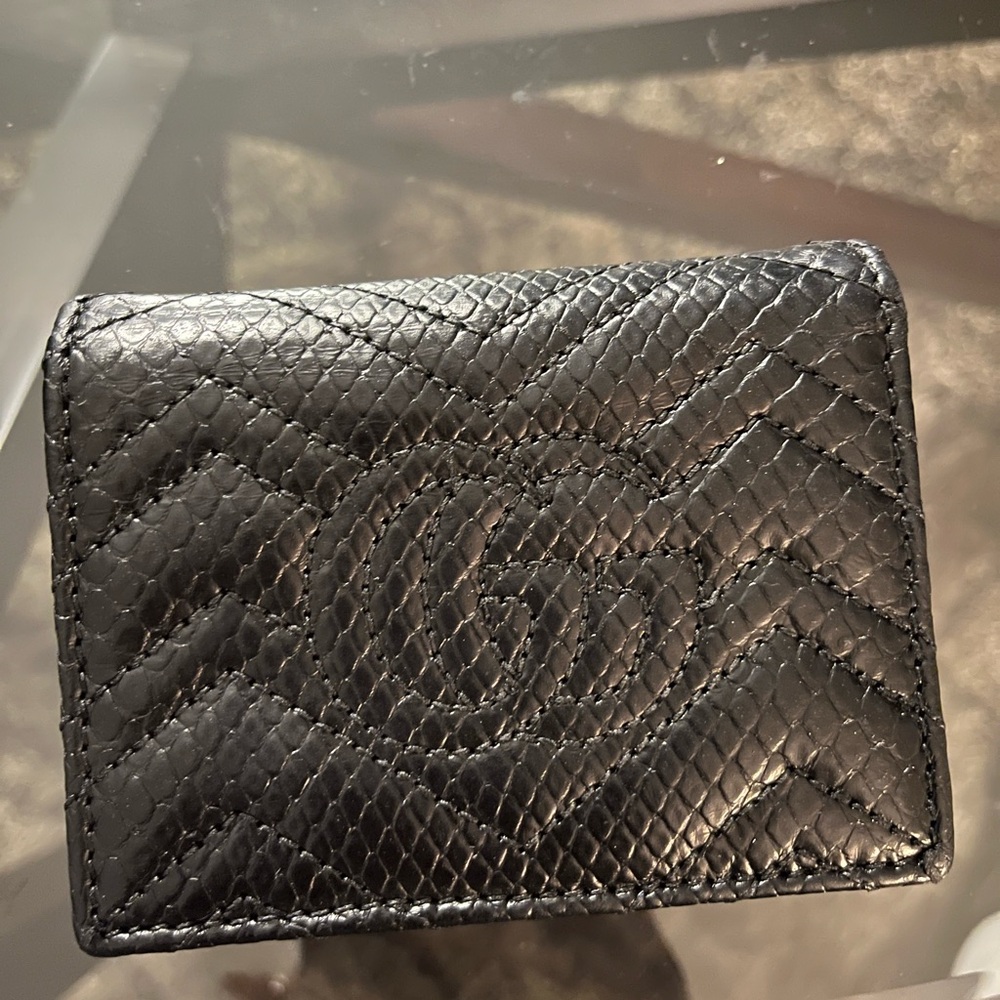 Gucci Gg Marmont Quilted Python And Calfskin Wall… - image 2